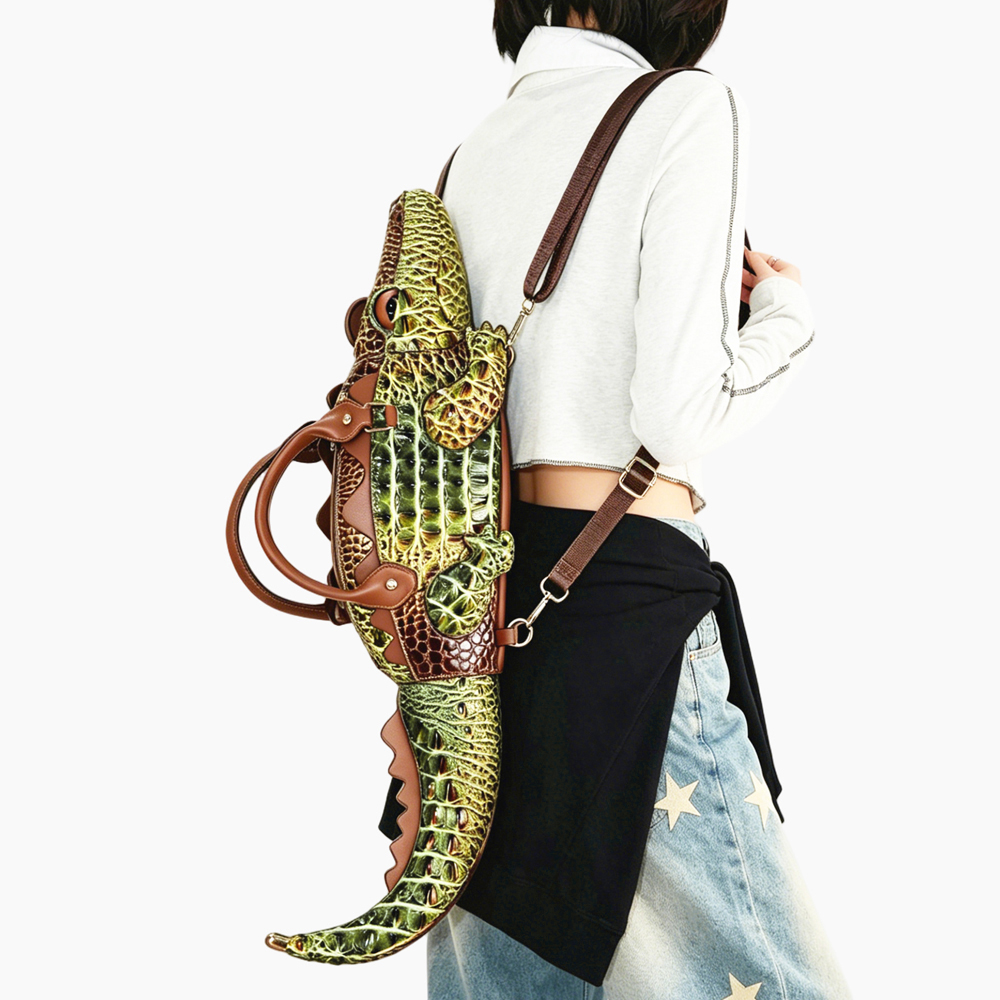 Mini Backpack Purse - Designer Damenhandtasche aus PU-Leder, geformte Tasche,