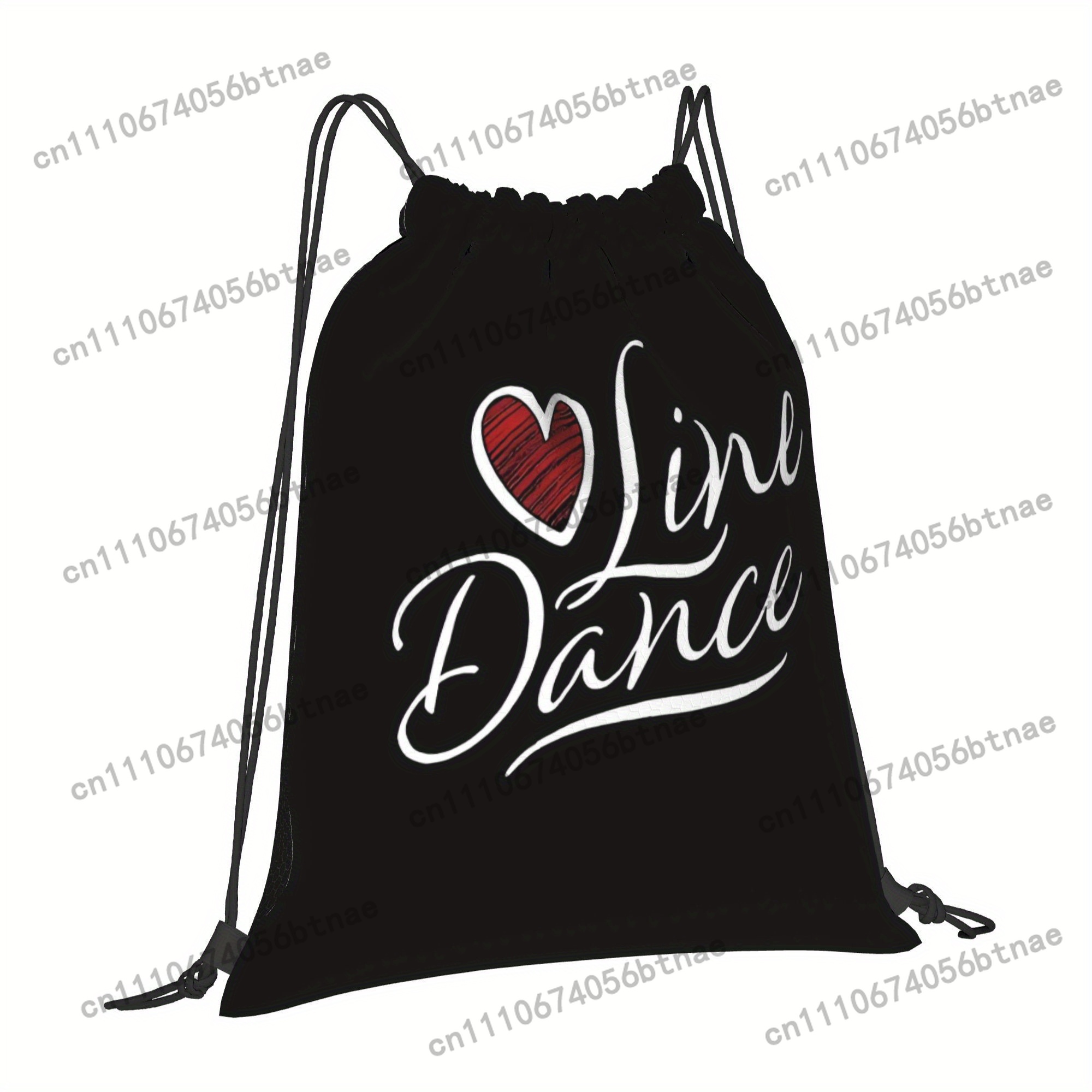 LOVE Line Dance Kordelzug-Tasc – Drawstring Gym Bag Bewertung und Preis