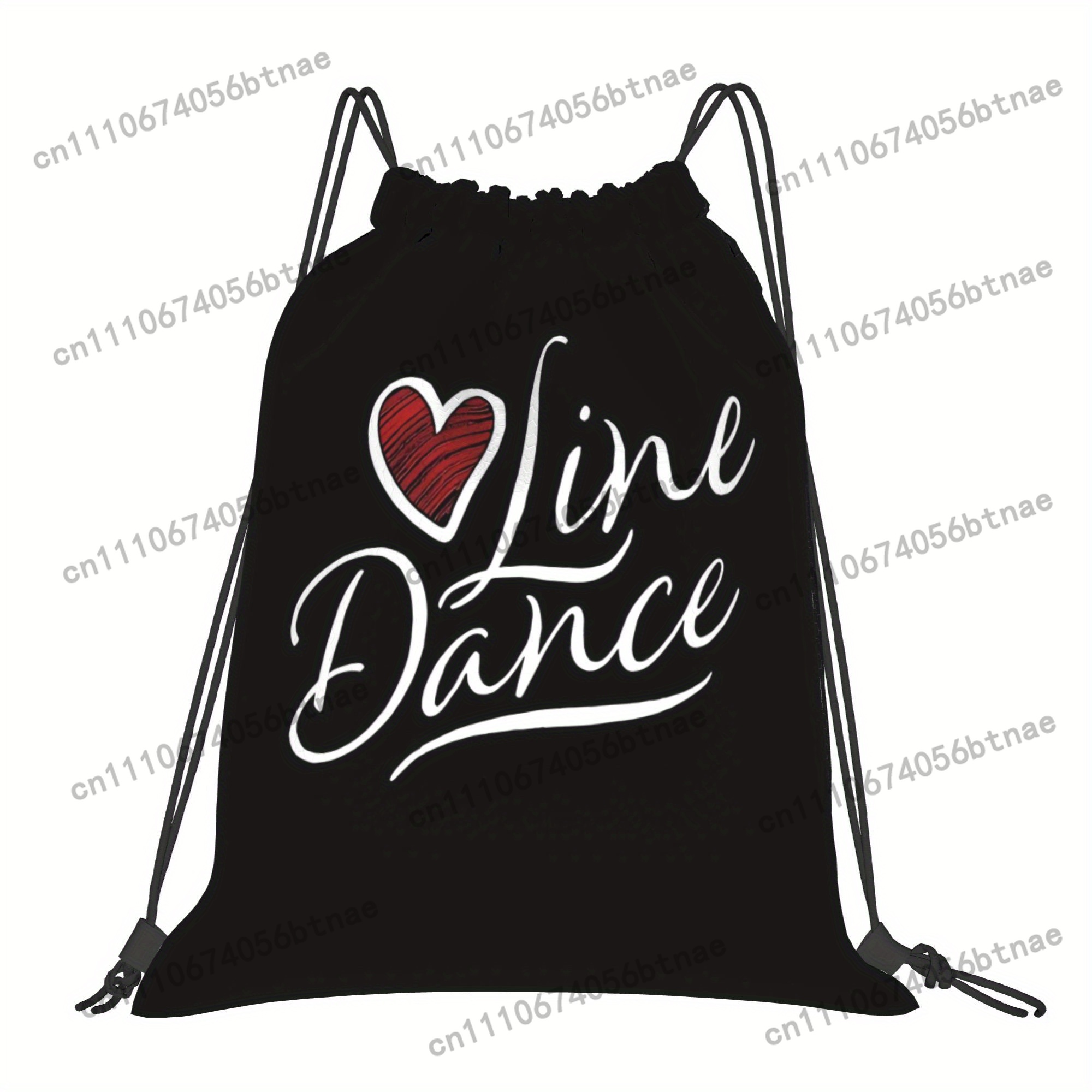LOVE Line Dance Kordelzug-Tasc – Drawstring Gym Bag Bewertung und Preis