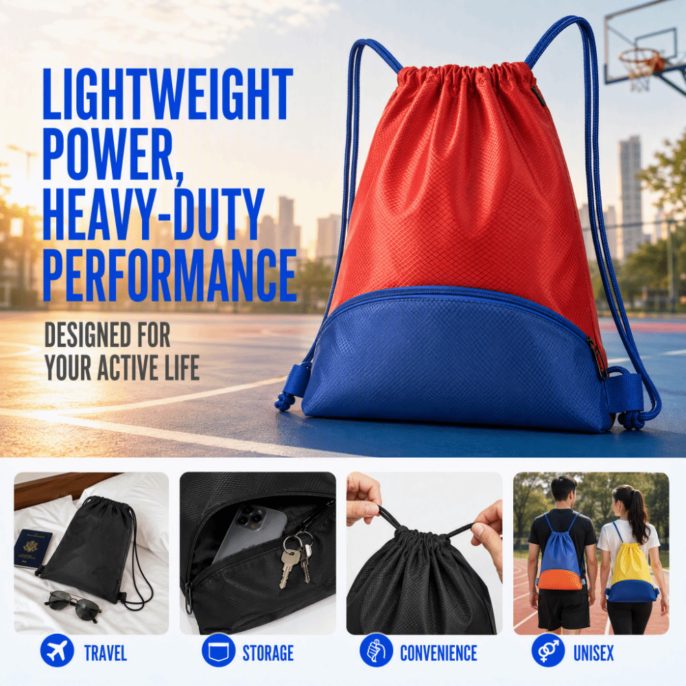 Große Kapazität Sporttasche mi – Drawstring Gym Bag Bewertung und Preis
